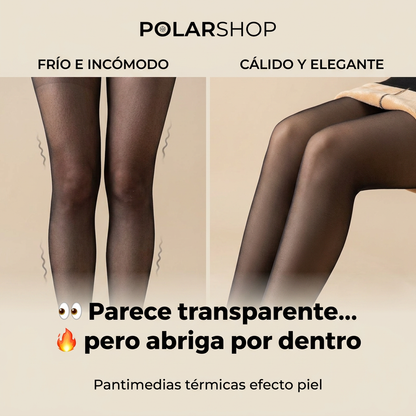 Panti medias con peluche adentro