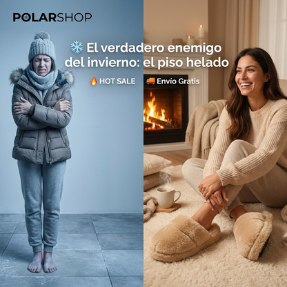 Pantuflones peluche