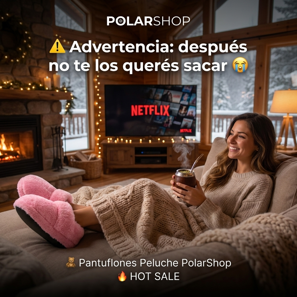 Pantuflones peluche