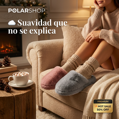 Pantuflones peluche